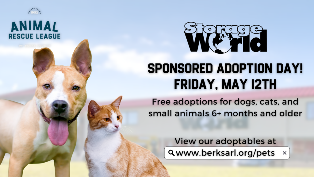 Storage World to host free adoption day at the ARL